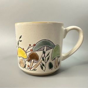 Spectrum Designz Spring Morel Valley Cottage Mushroom Mug 18 oz New